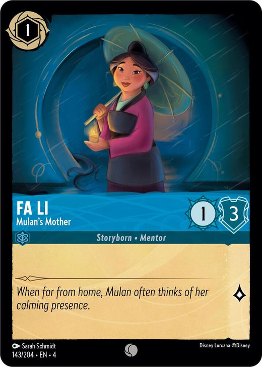 Fa Li - Mulan's Mother 143/204 Common