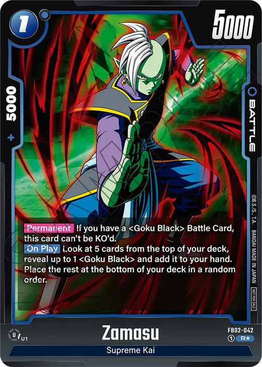 Zamasu - FB02-042 (Championship Pack 01) FB02-042 R Foil