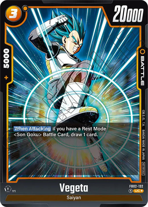 Vegeta - FB02-132 (Championship Pack 01) FB02-132 UC Foil