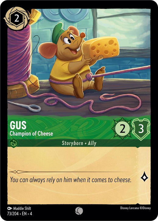Gus - Champion of Cheese 73/204 Common