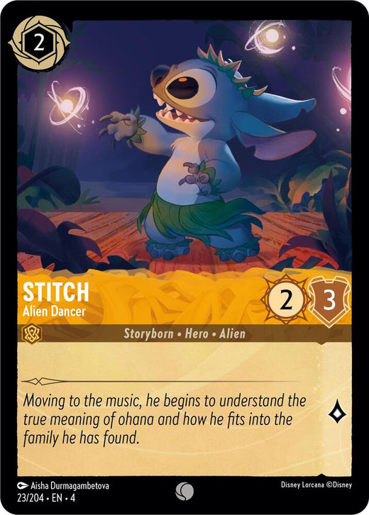 Stitch - Alien Dancer 23/204 Common