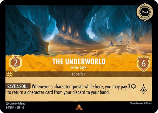 The Underworld - River Styx 34/204 Rare