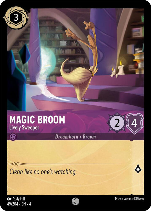 Magic Broom - Lively Sweeper 49/204 Common