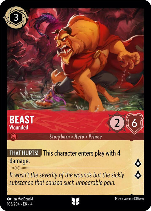 Beast - Wounded 103/204 Uncommon