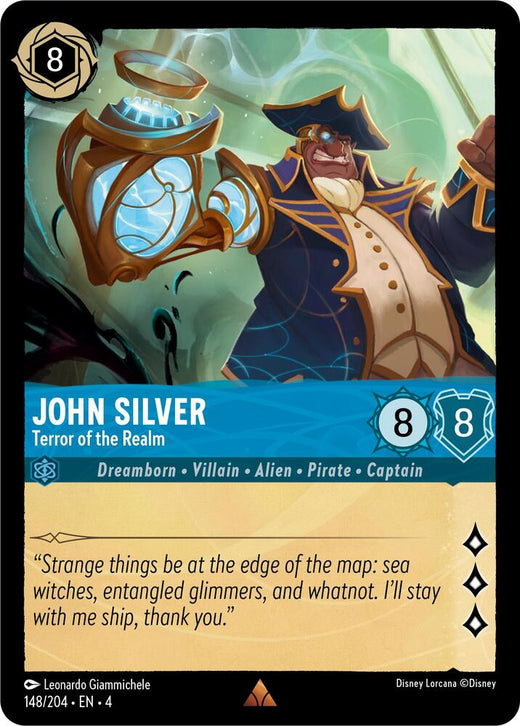 John Silver - Terror of the Realm 148/204 Rare