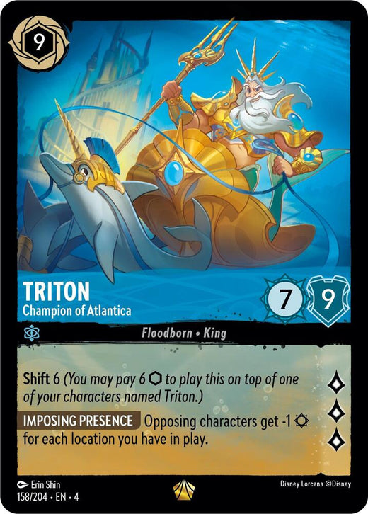 Triton - Champion of Atlantica 158/204 Legendary