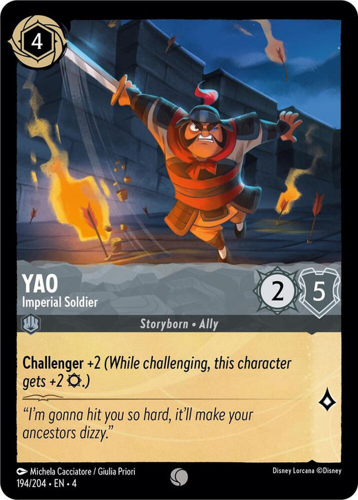 Yao - Imperial Soldier 194/204 Common