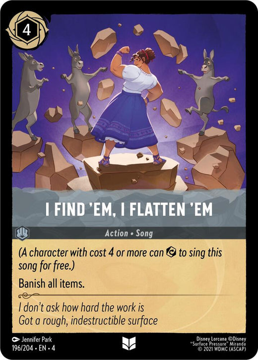 I Find 'Em, I Flatten 'Em 196/204 Uncommon