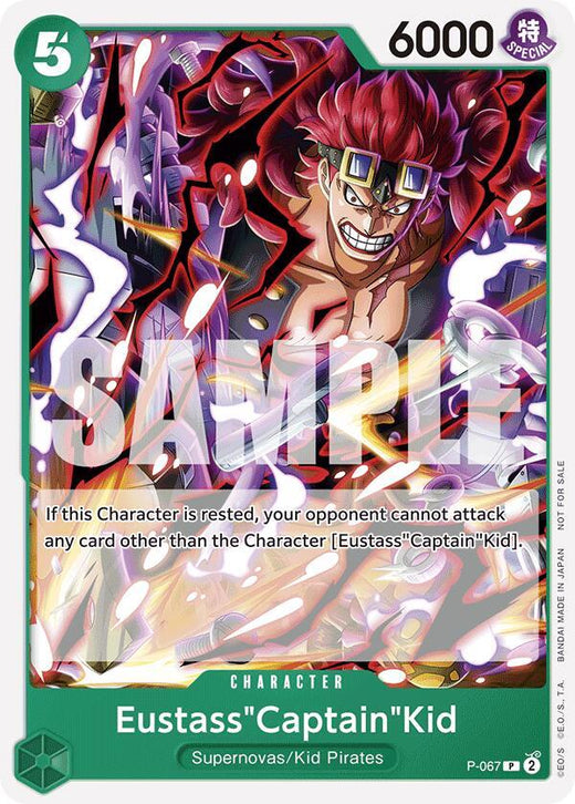Eustass"Captain"Kid (OP-07 Pre-Release Tournament) P-067 PR