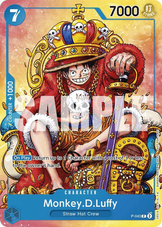 Monkey.D.Luffy (Convention Promo 2024) P-043 PR