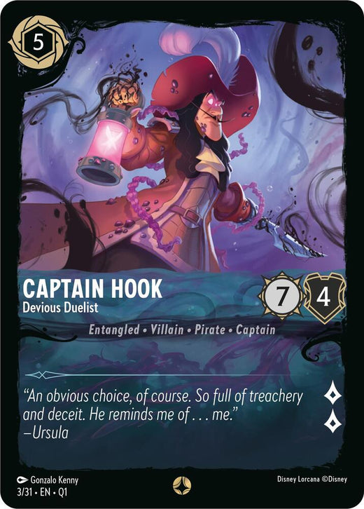 Captain Hook - Devious Duelist 3/31