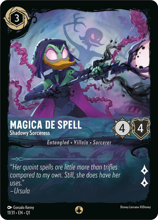 Magica De Spell - Shadowy Sorceress 11/31