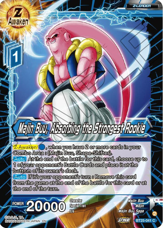 Majin Buu, Absorbing the Strongest Rookie BT25-041 Common