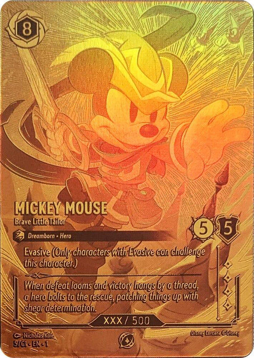 Mickey Mouse - Brave Little Tailor (Serial Numbered) 5 Promo