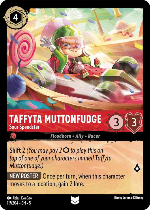 Taffyta Muttonfudge - Sour Speedster 117/204 Uncommon
