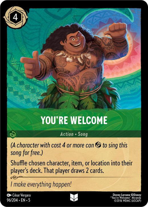 You're Welcome 96/204 Uncommon