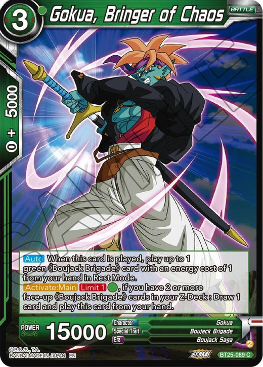 Gokua, Bringer of Chaos BT25-089 Common
