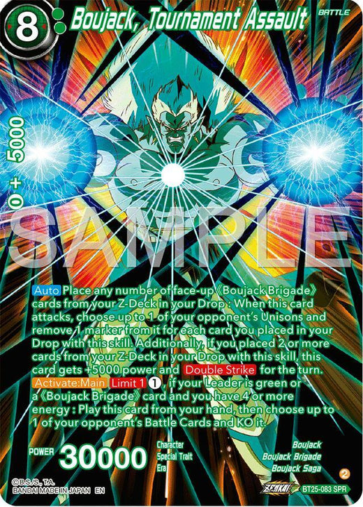 Boujack, Tournament Assault (SPR) BT25-083 Special Rare Foil