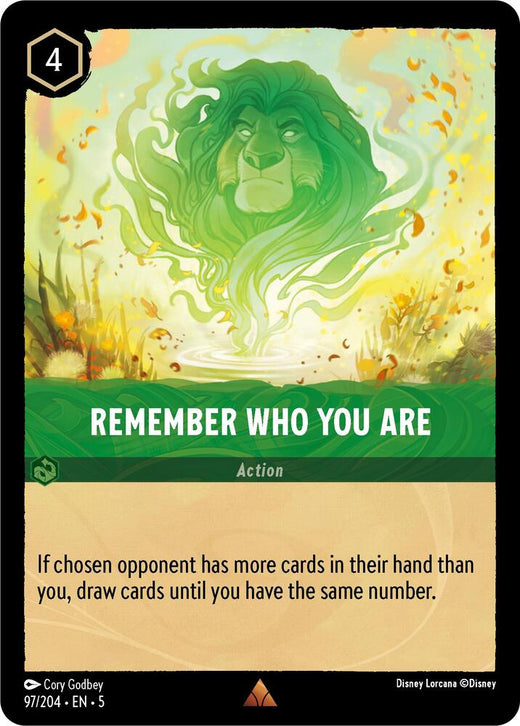 Remember Who You Are 97/204 Rare