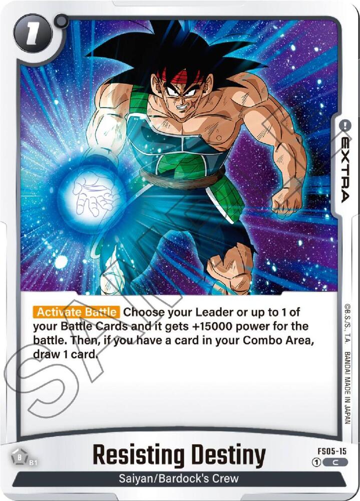 DBS Fusion World: Starter Deck 5: Bardock Singles