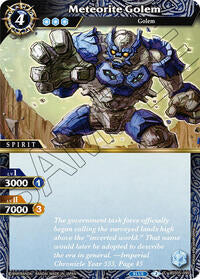 Meteorite Golem | Strangers in the Sky | Common | Normal | #BSS05-090