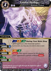 Gasha Aether | Strangers in the Sky | Rare | Normal | #BSS05-020