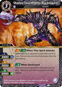 Shadow Swordfighter Blackeopard | Strangers in the Sky | Rare | Normal | #BSS05-022