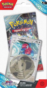 Pokemon: Stellar Crown Single Pack Blister [Porygon2]