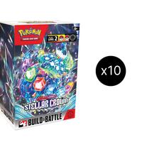 Pokemon: Stellar Crown Build & Battle Box [Set of 10]