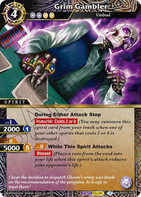 Grim Gambler | Strangers in the Sky | Rare | Normal | #BSS05-031