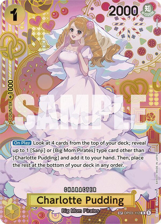 Charlotte Pudding (SP) OP03-112 R Foil