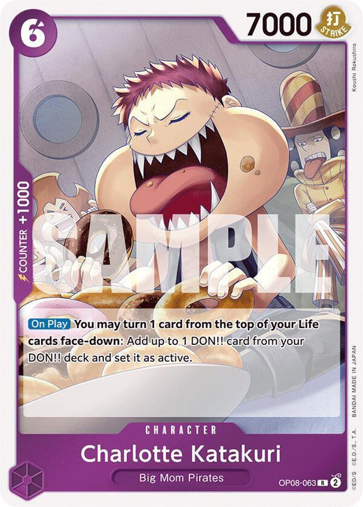Charlotte Katakuri (063) OP08-063 R Foil