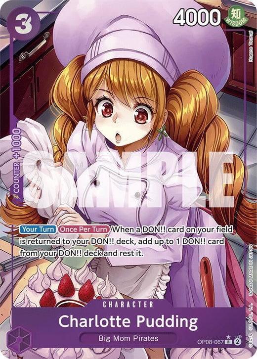 Charlotte Pudding (067) (Parallel) OP08-067 R Foil