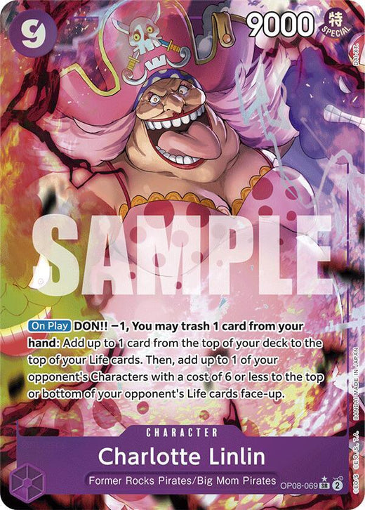 Charlotte Linlin (Parallel) OP08-069 SR Foil