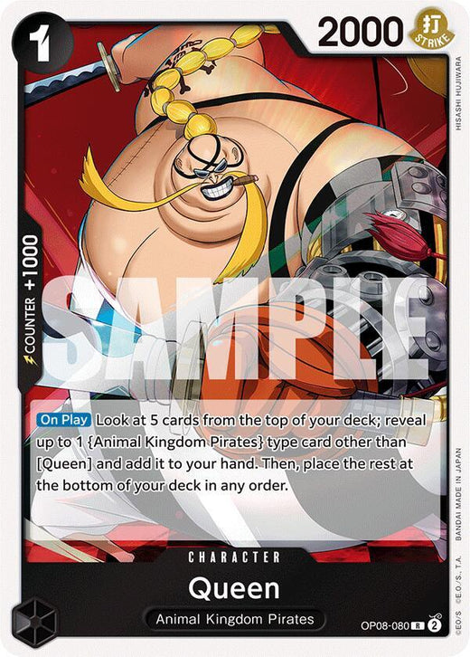 Queen OP08-080 R Foil
