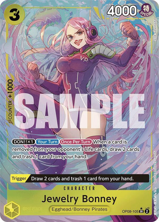 Jewelry Bonney (Parallel) OP08-105 SR Foil
