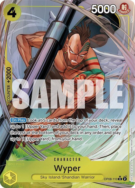 Wyper (Parallel) OP08-110 R Foil