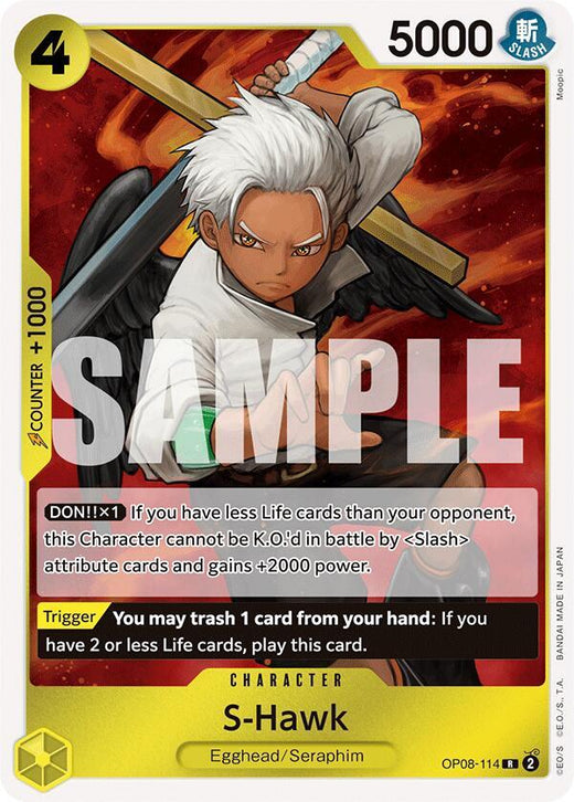 S-Hawk OP08-114 R Foil