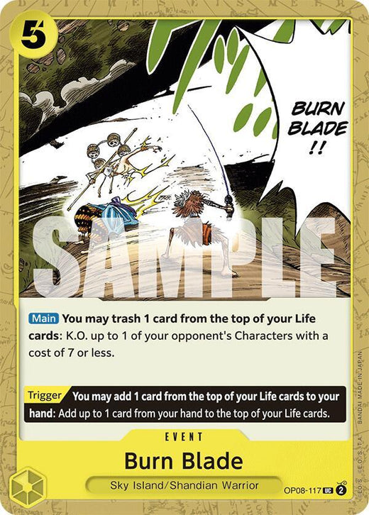 Burn Blade OP08-117 UC