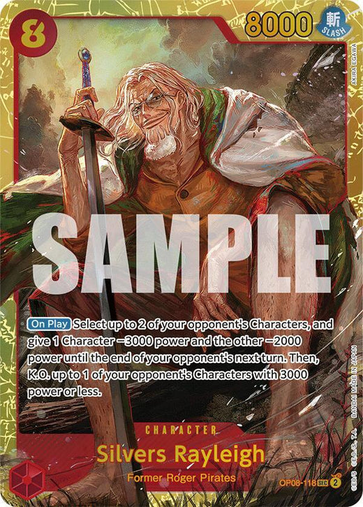 Silvers Rayleigh OP08-118 SEC Foil