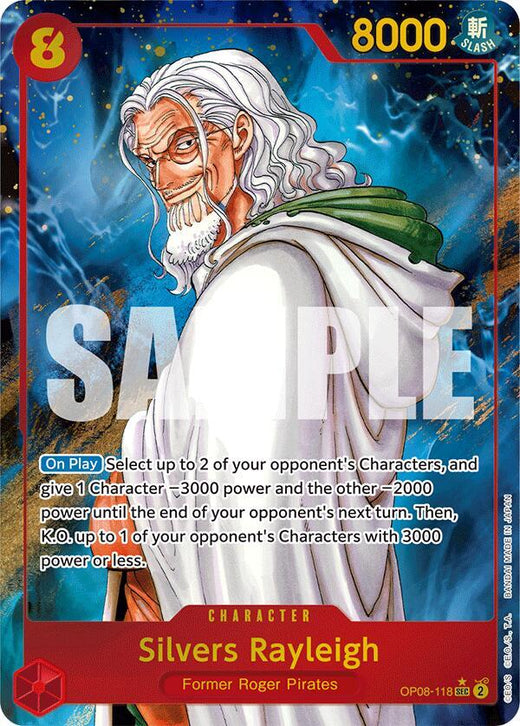 Silvers Rayleigh (Parallel) OP08-118 SEC Foil