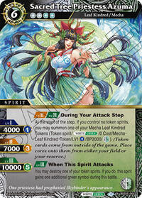 Sacred Tree Priestess Azuma | Strangers in the Sky | Rare | Normal | #BSS05-066