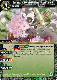 Emerald Swordfighter Lemurite | Strangers in the Sky | Common | Normal | #BSS05-075