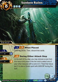 Sunken Ruins | Strangers in the Sky | Uncommon | Normal | #BSS05-113