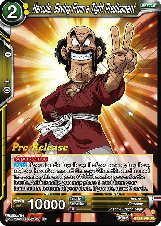 Hercule, Saving From a Tight Predicament BT25-109 Uncommon
