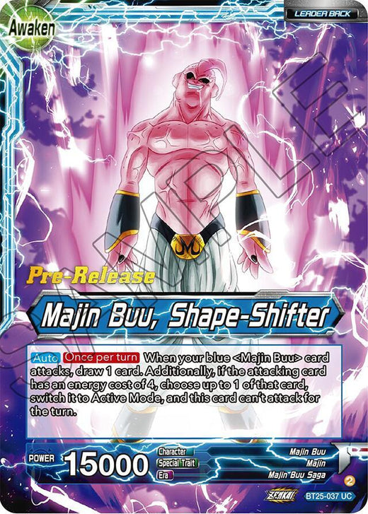 Majin Buu // Majin Buu, Shape-Shifter BT25-037 Uncommon