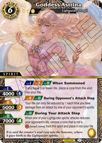 Goddess Astrina | Strangers in the Sky | X Rare | Unspecified | #BSS05-035