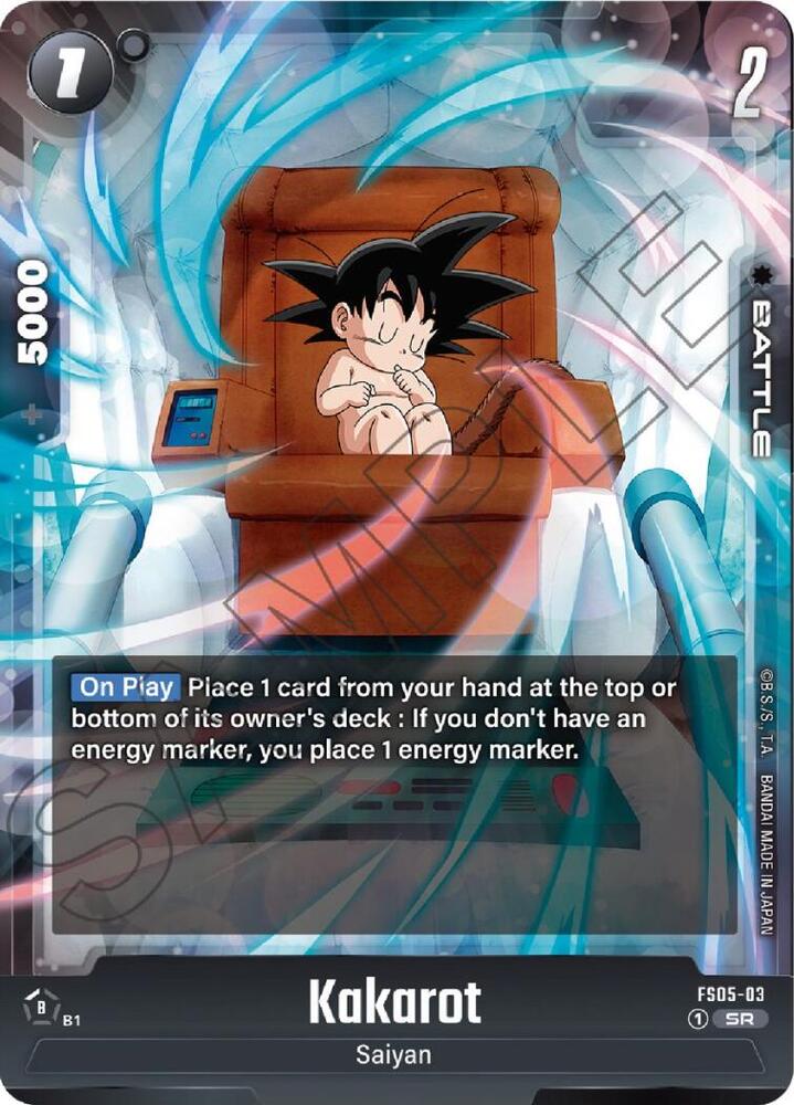 DBS Fusion World: Starter Deck 5: Bardock Singles
