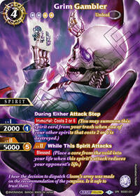 Grim Gambler (SPR) | Strangers in the Sky | Special Rare | Holofoil | #BSS05-031