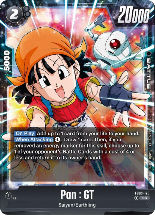 Pan : GT - FB03-125 Super Rare Holofoil